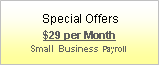 Text Box: Special Offers$29 per Month Small Business Payroll