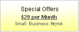 Text Box: Special Offers
$29 per Month
Small Business Payroll