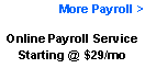 Text Box: More Payroll >Online Payroll Service Starting @ $29/mo 
