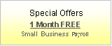Text Box: Special Offers
1 Month FREE
Small Business Payroll