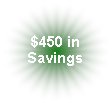 24-Point Star: $450 in Savings